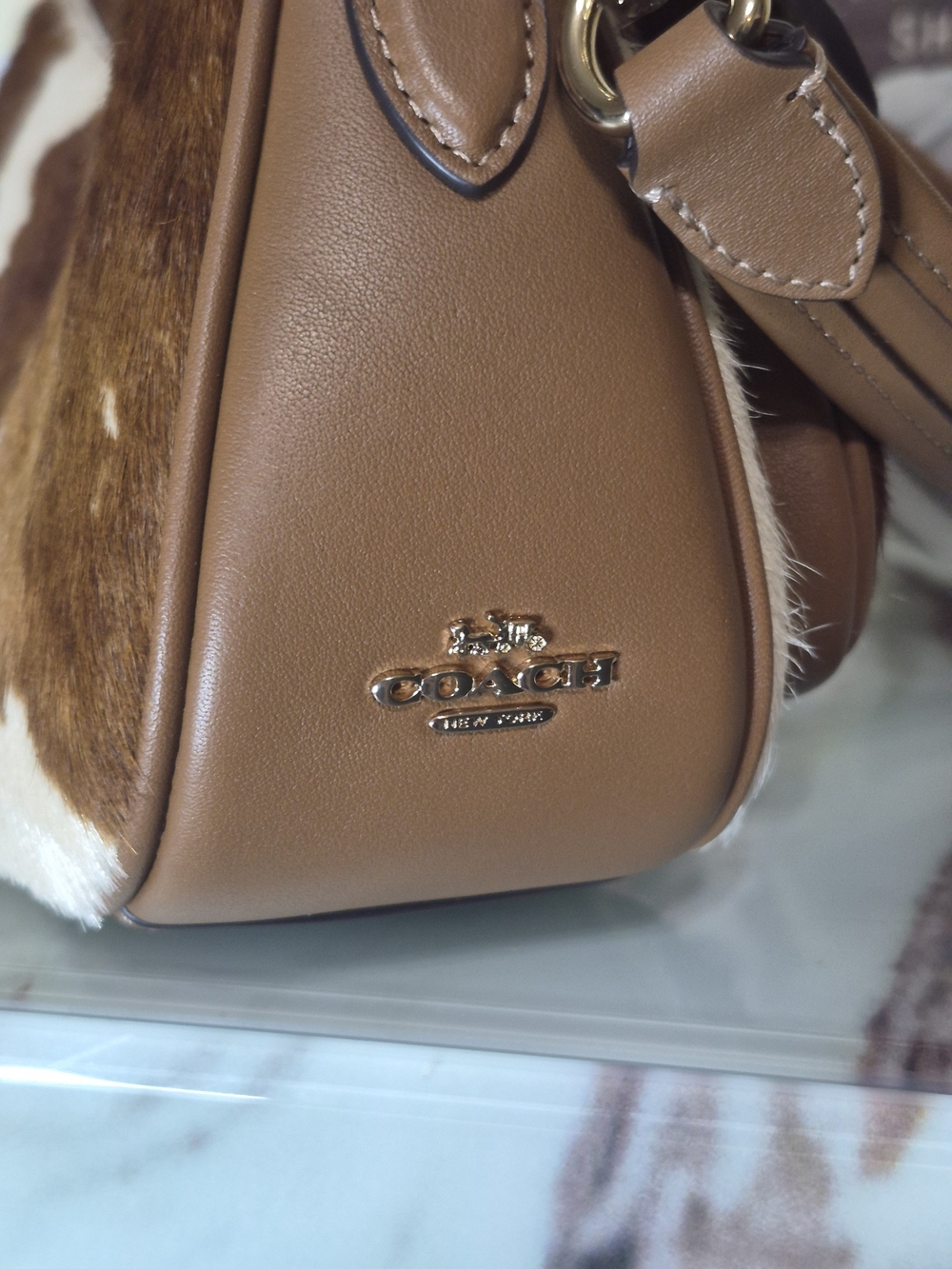 Coach Ashton Cowprint-CDW47 - Picture 3 of 14